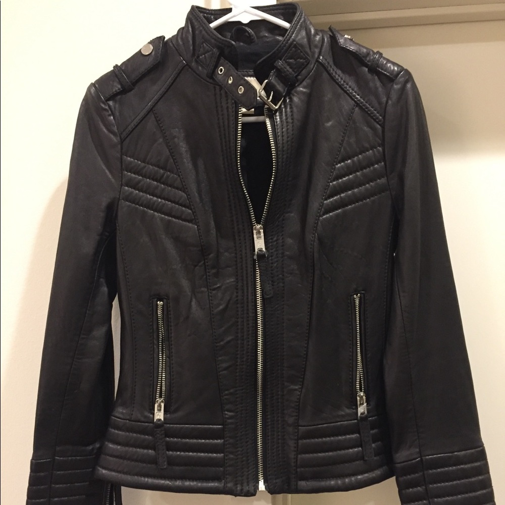 Women's leather jacket MICHAEL Michael Kors